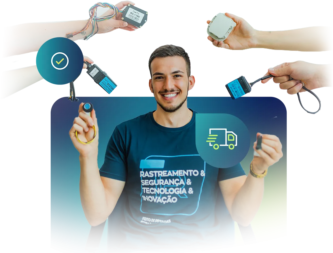 Time Rota System - rastreamento e telemetria